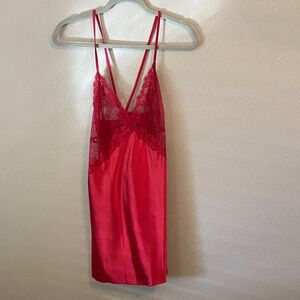 Elegant Red Lace lingerie